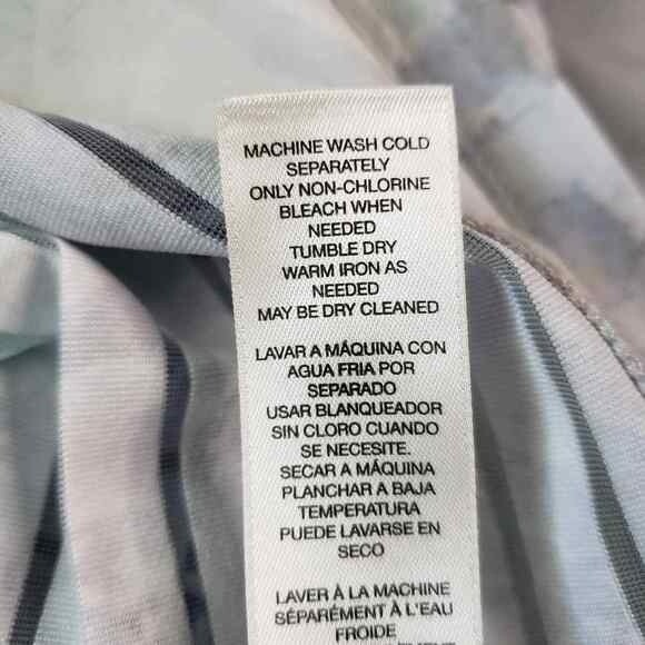 Chico's Zenergy Floral Burnout-Striped Jacket - Chico's 0 = US 4/S - Picture 8 of 12